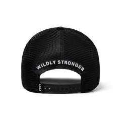 Mid Pro Foam Trucker Hat, Black, large