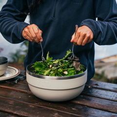4.5 QT Insulated Bowl, Navy, large