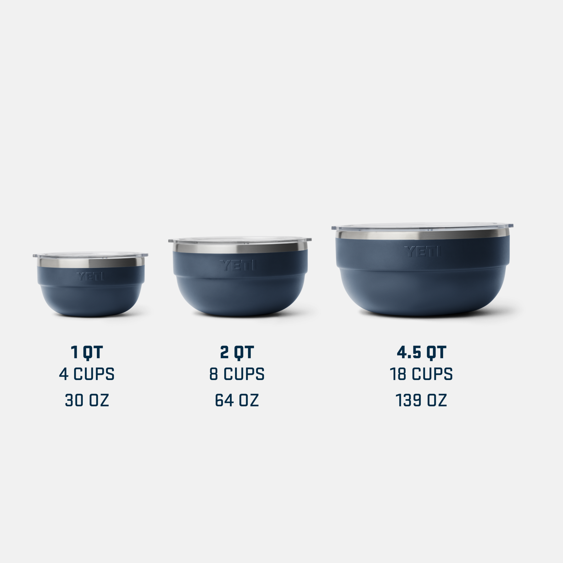 4.5 QT Insulated Bowl, White, large