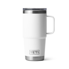 20 oz Travel Mug, White, large