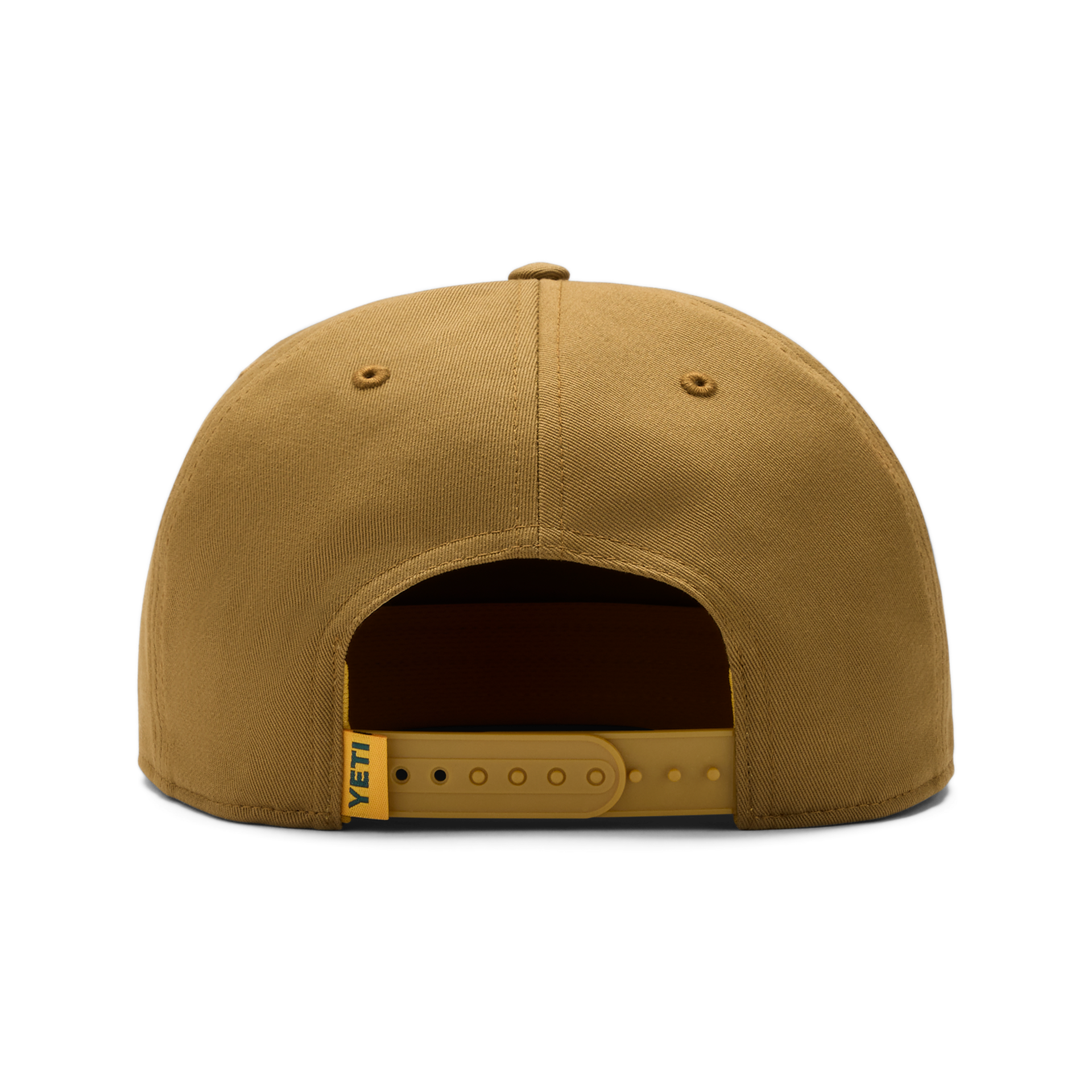 Flat Brim Hat, Brown, large