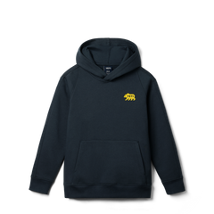 Kids' Fleece Hoodie, Navy, large