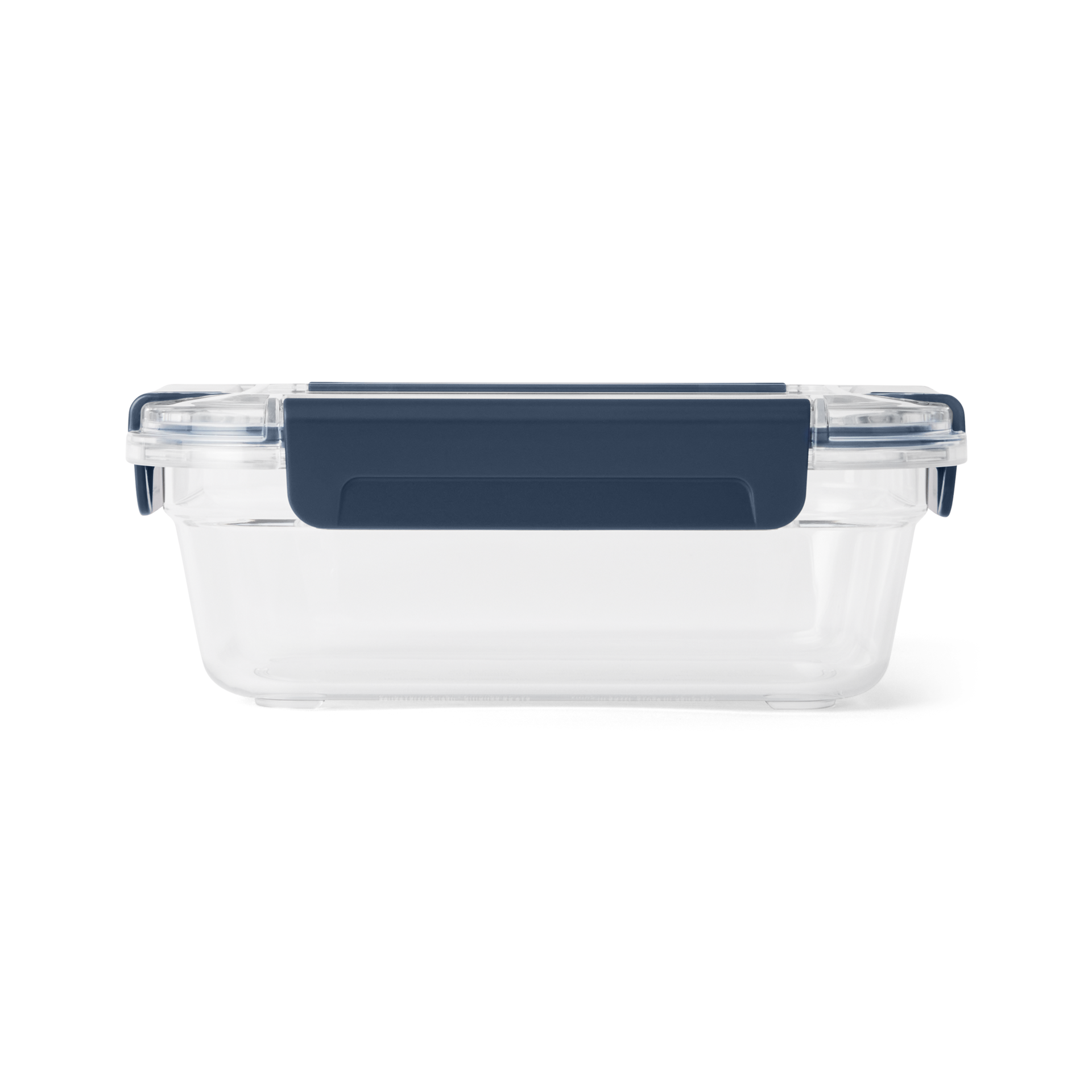 Medium Plastic Food Storage, Navy, large