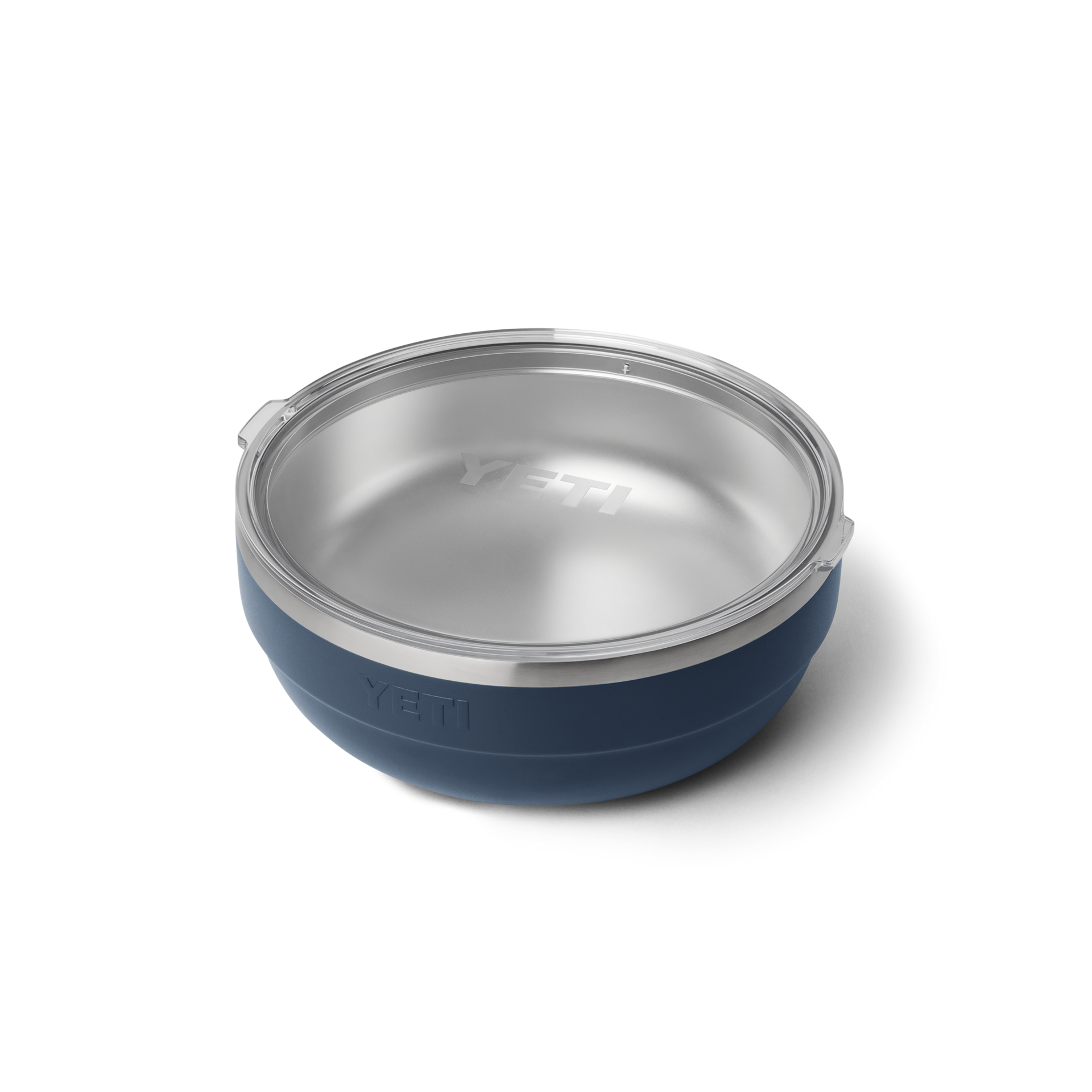 3.6 QT Insulated Low Bowl, White, large