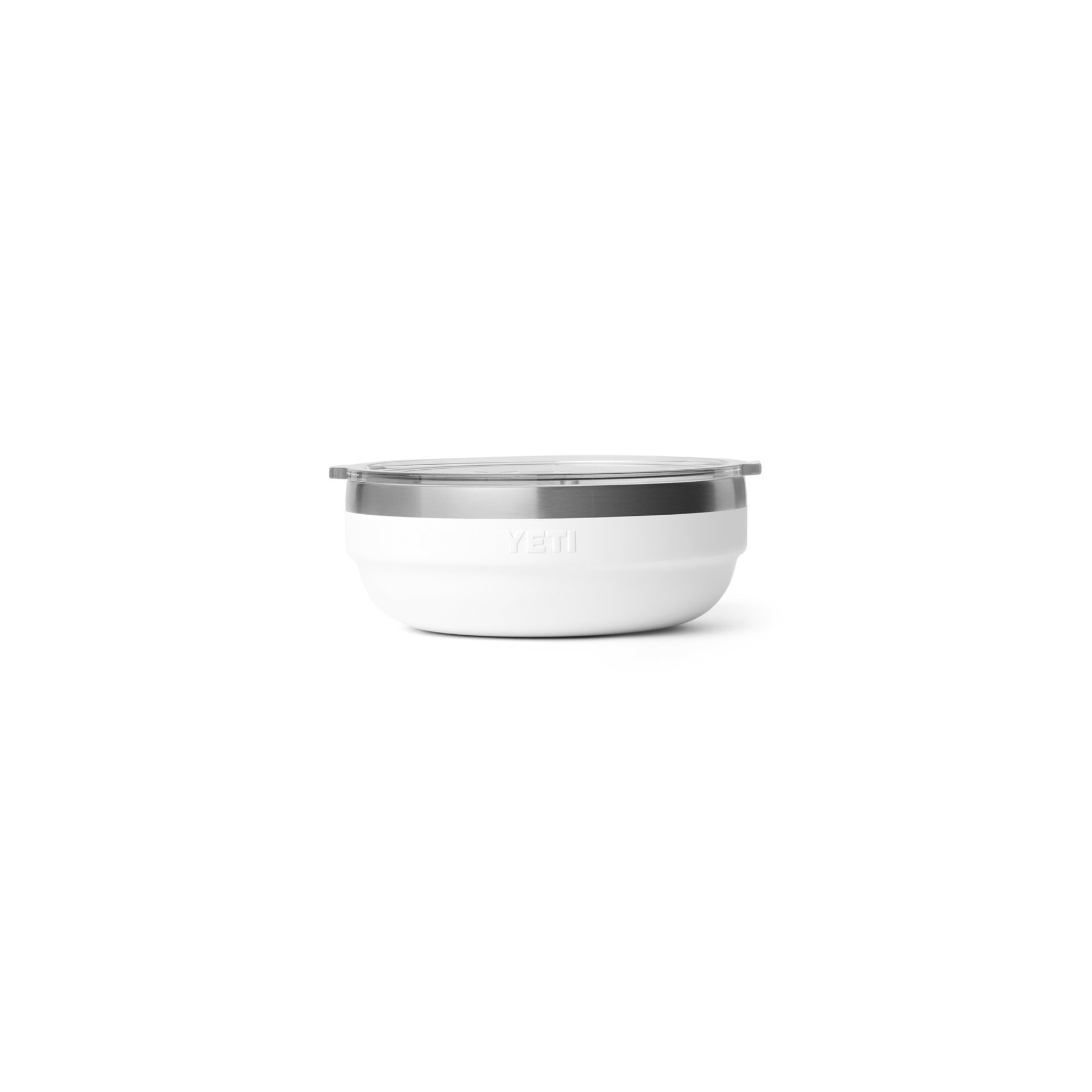0.7 QT Insulated Low Bowl, White, large