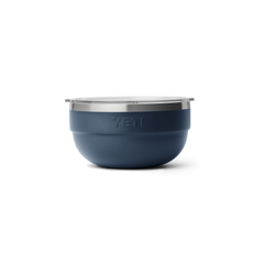 2 QT Insulated Bowl, Navy, large