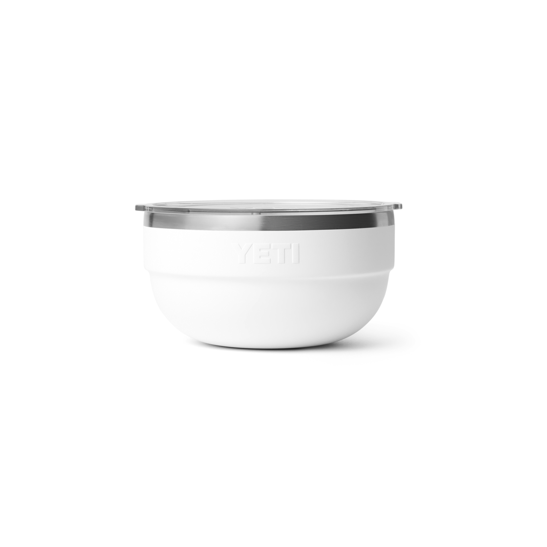 2 QT Insulated Bowl, White, large