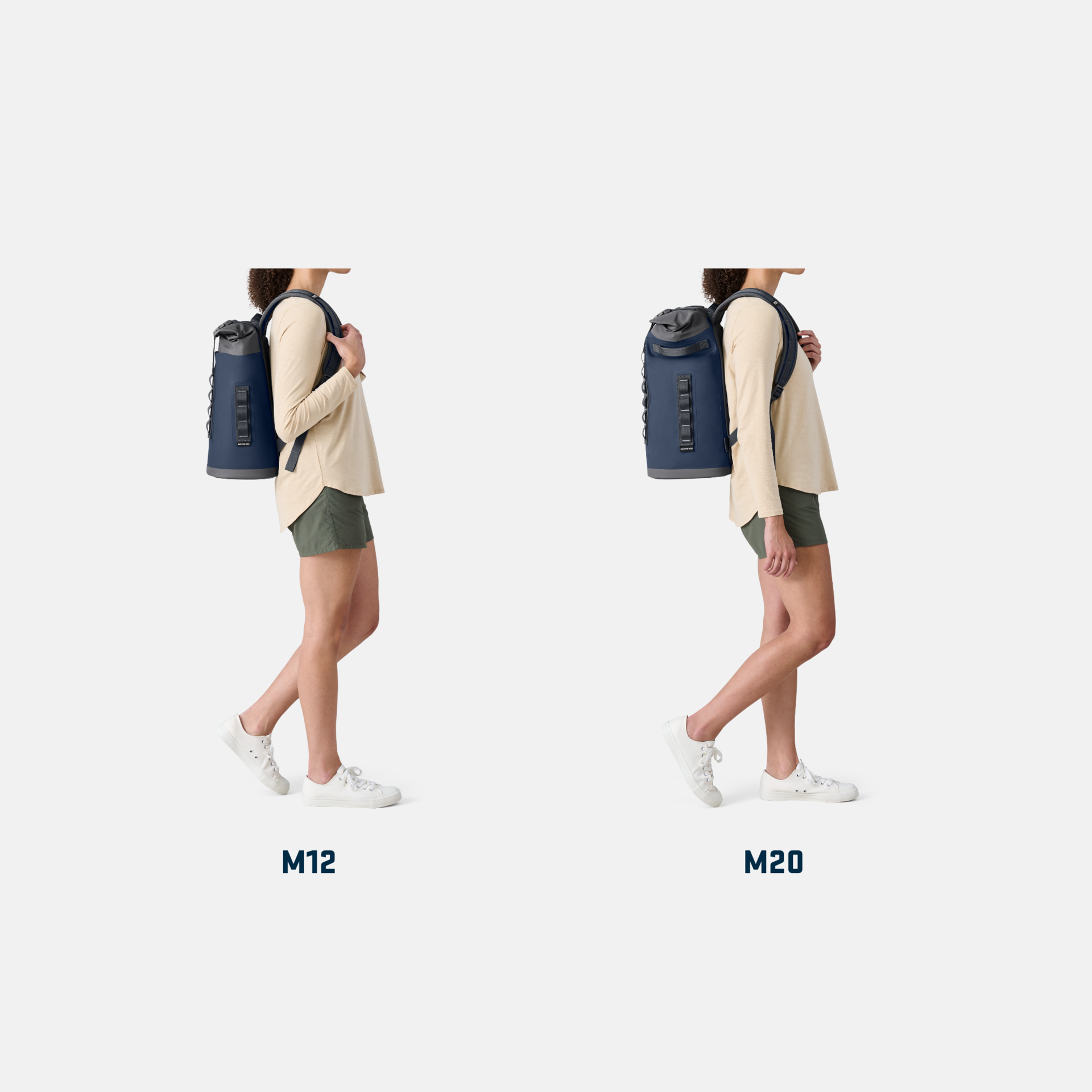 M12 Backpack Soft Cooler, Olive/Black, large