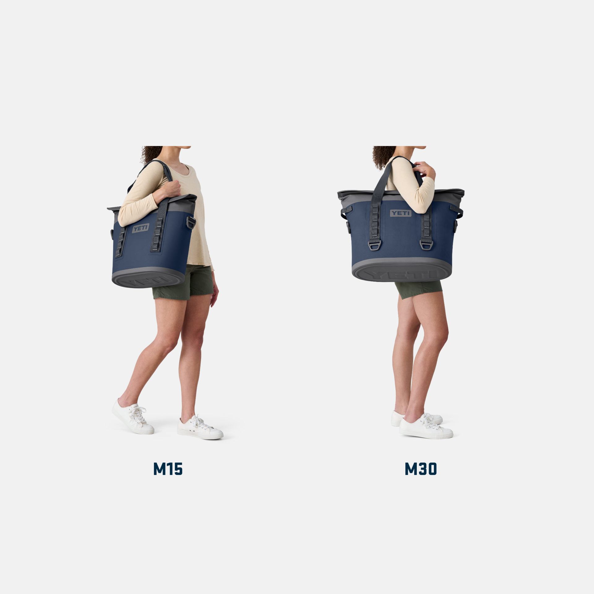 M30 Tote Soft Cooler, Olive/Black, large