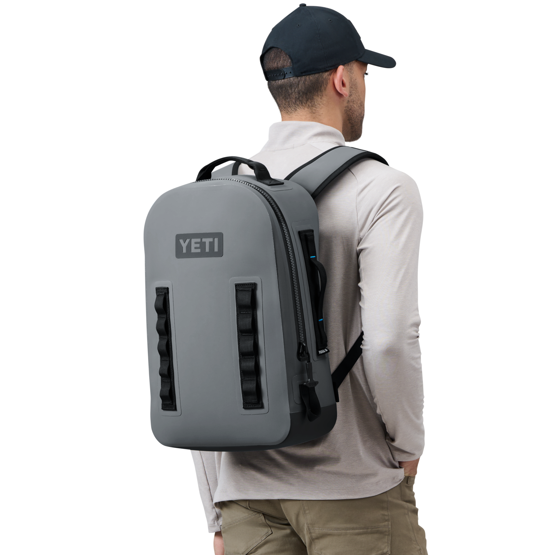 28L Waterproof Backpack, Storm Gray, large