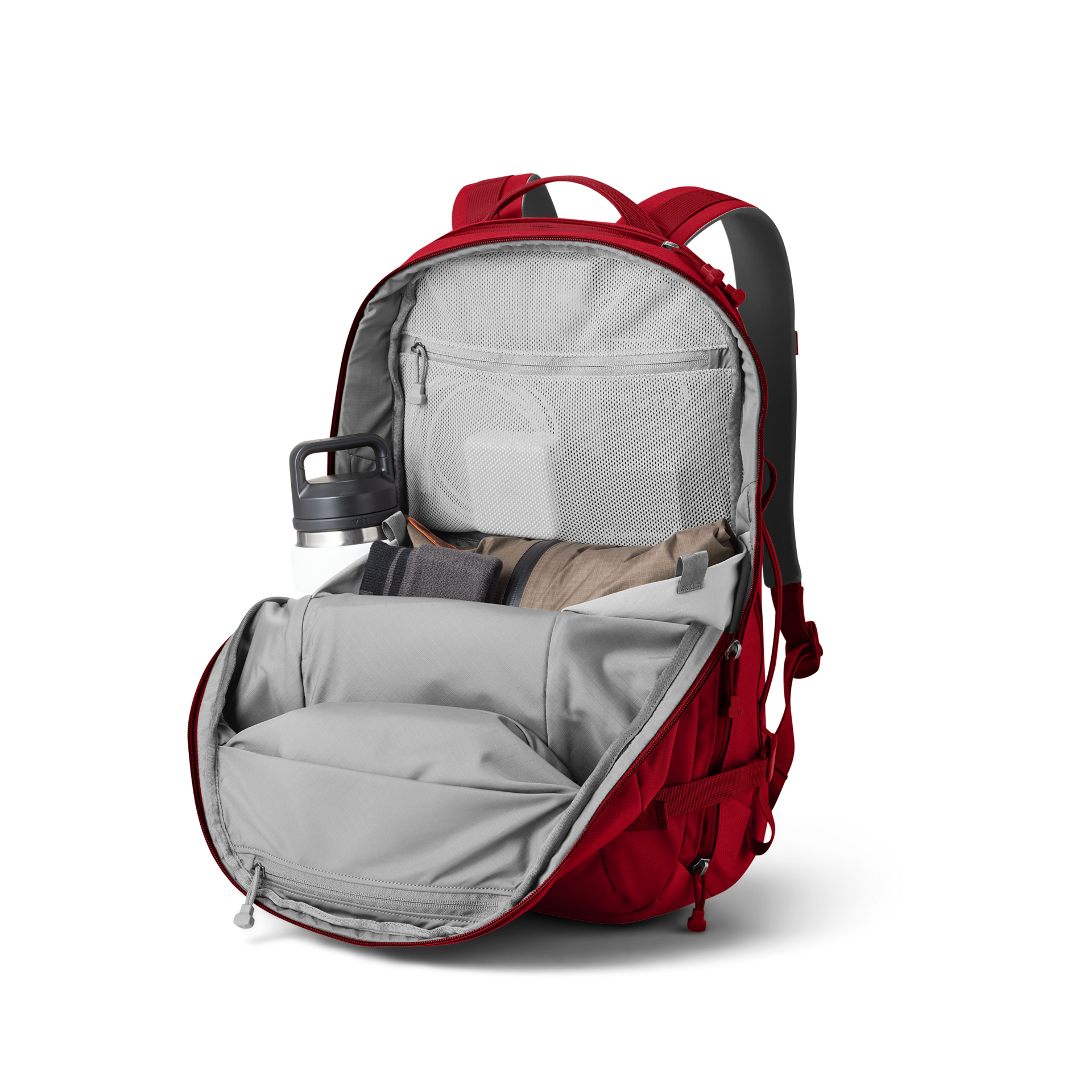 27L Carry On Backpack, Rescue Red, large