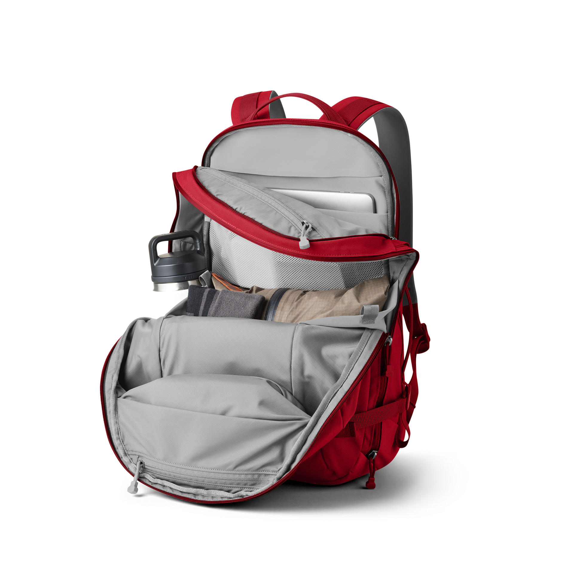27L Carry On Backpack, Rescue Red, large