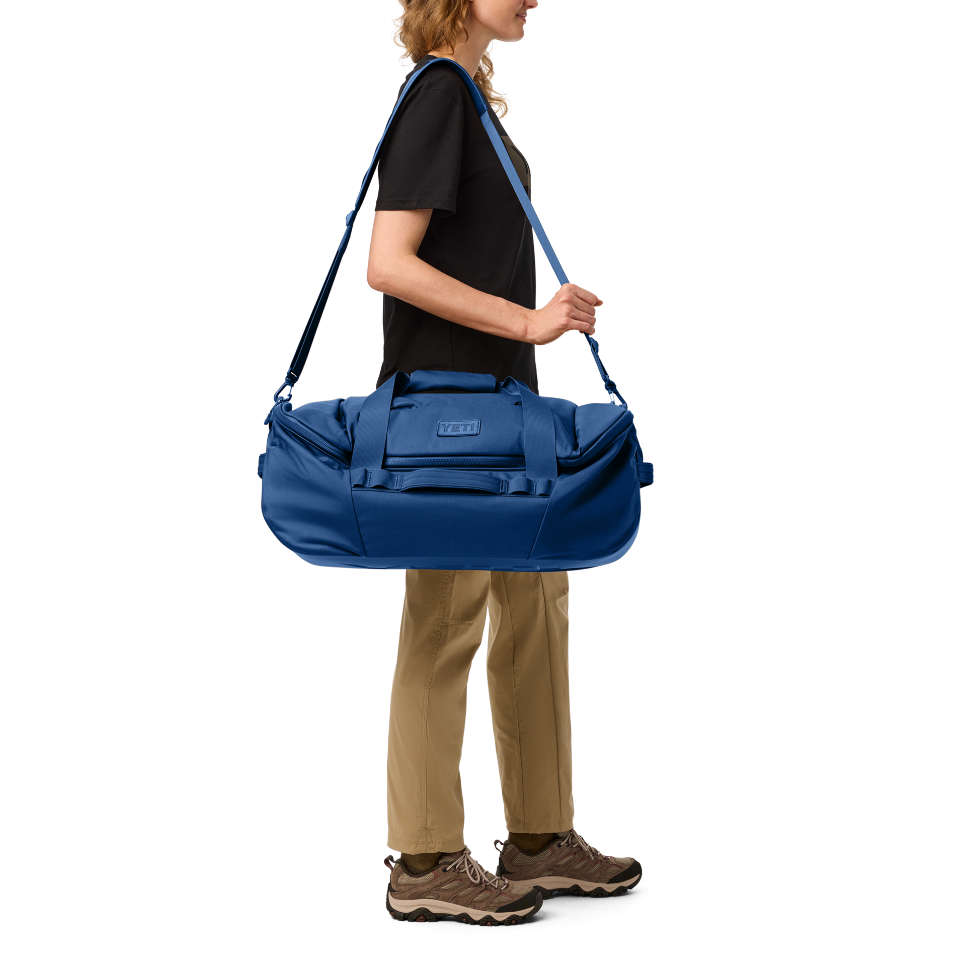 60L Travel Duffel, Cape Dark Taupe, large