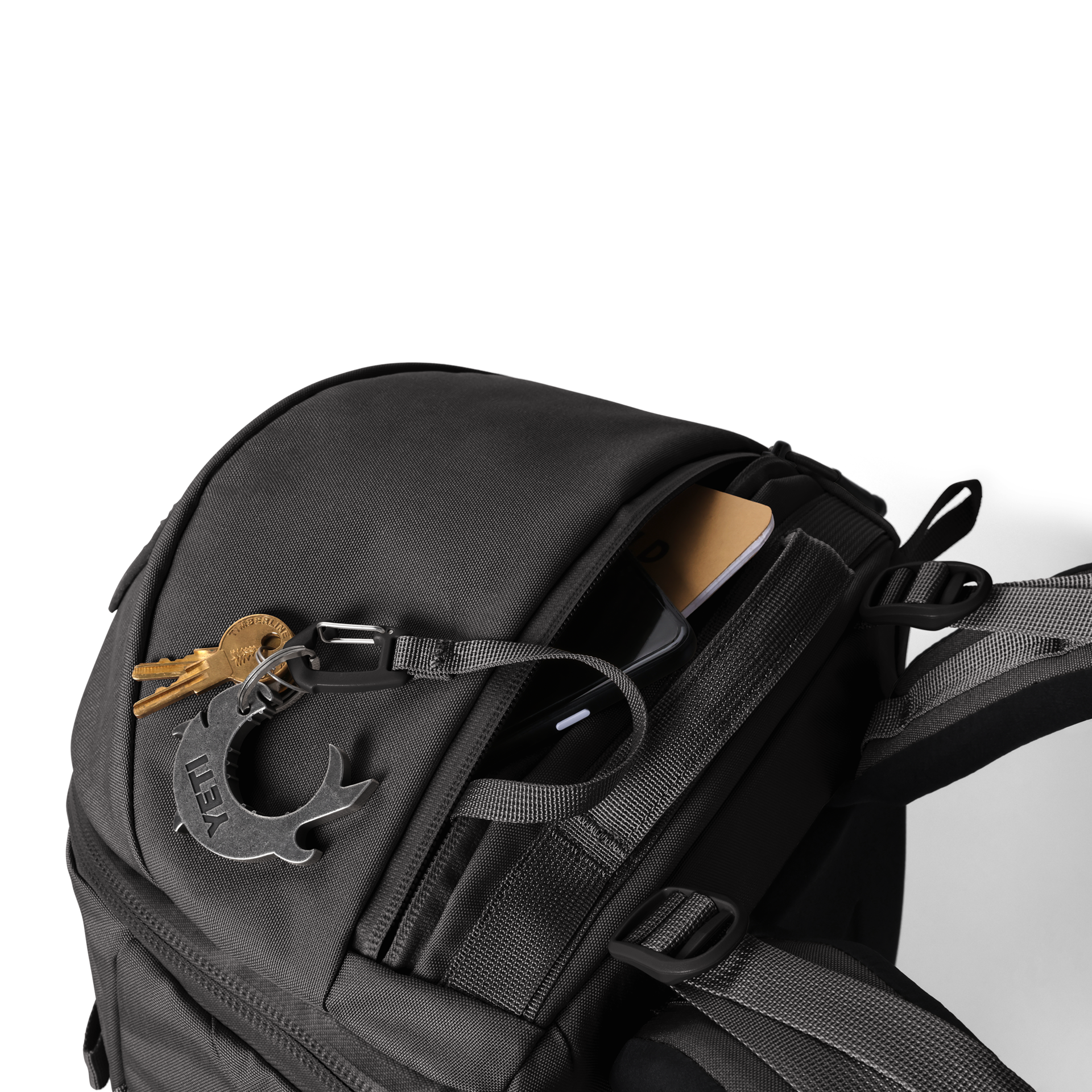 22L Commuter Backpack, Black, large