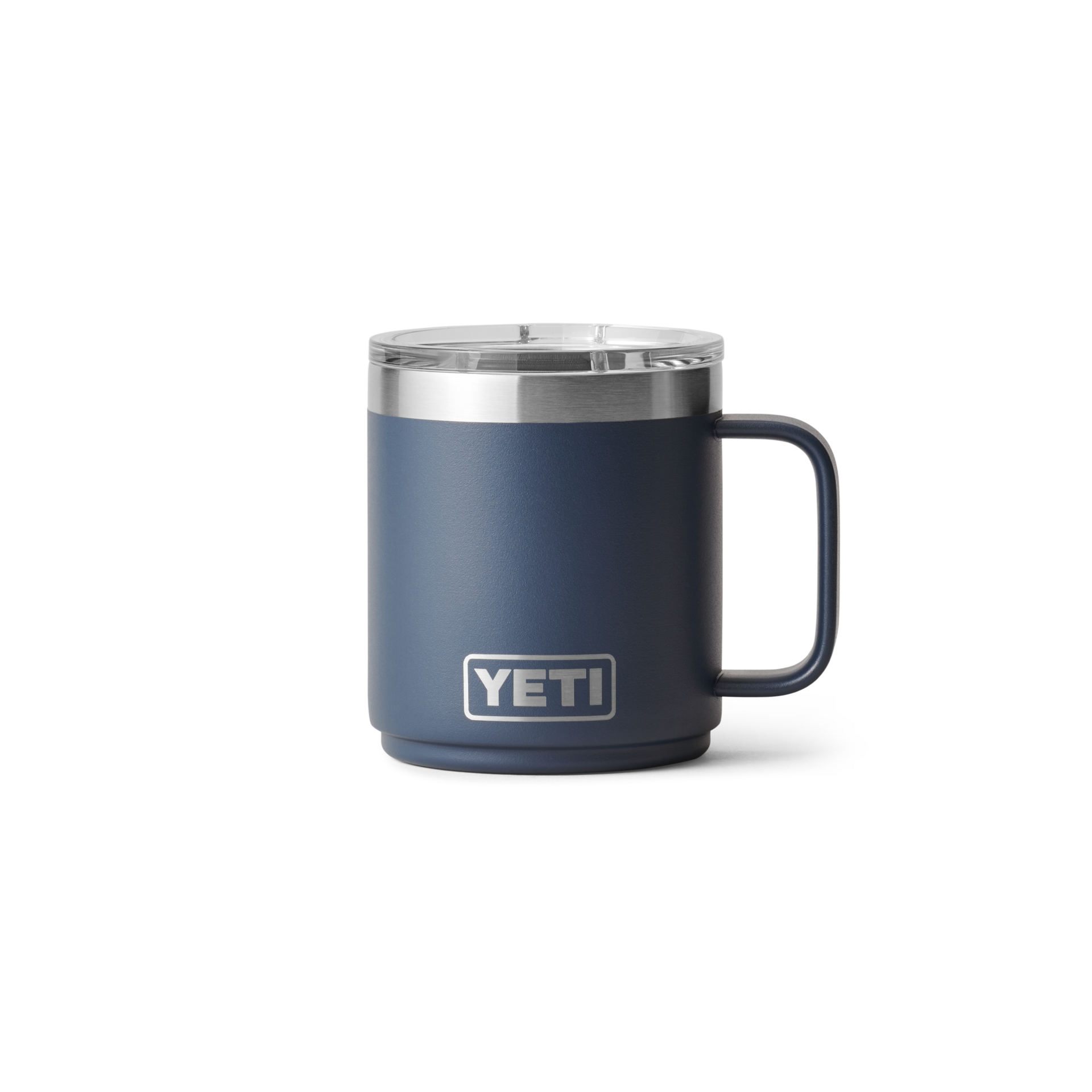 10 oz Stackable Mug, Navy, large