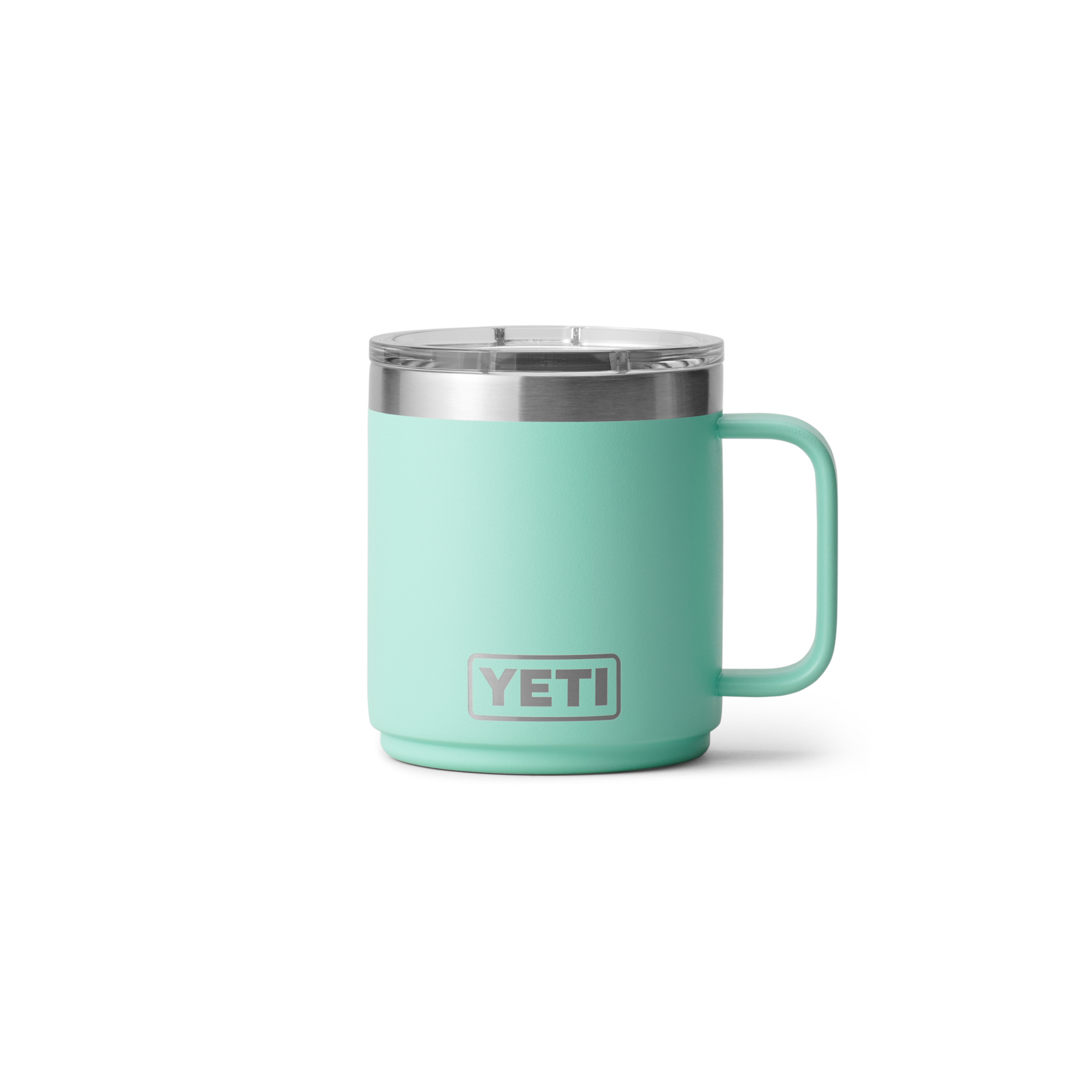 10 oz Stackable Mug, Seafoam, large