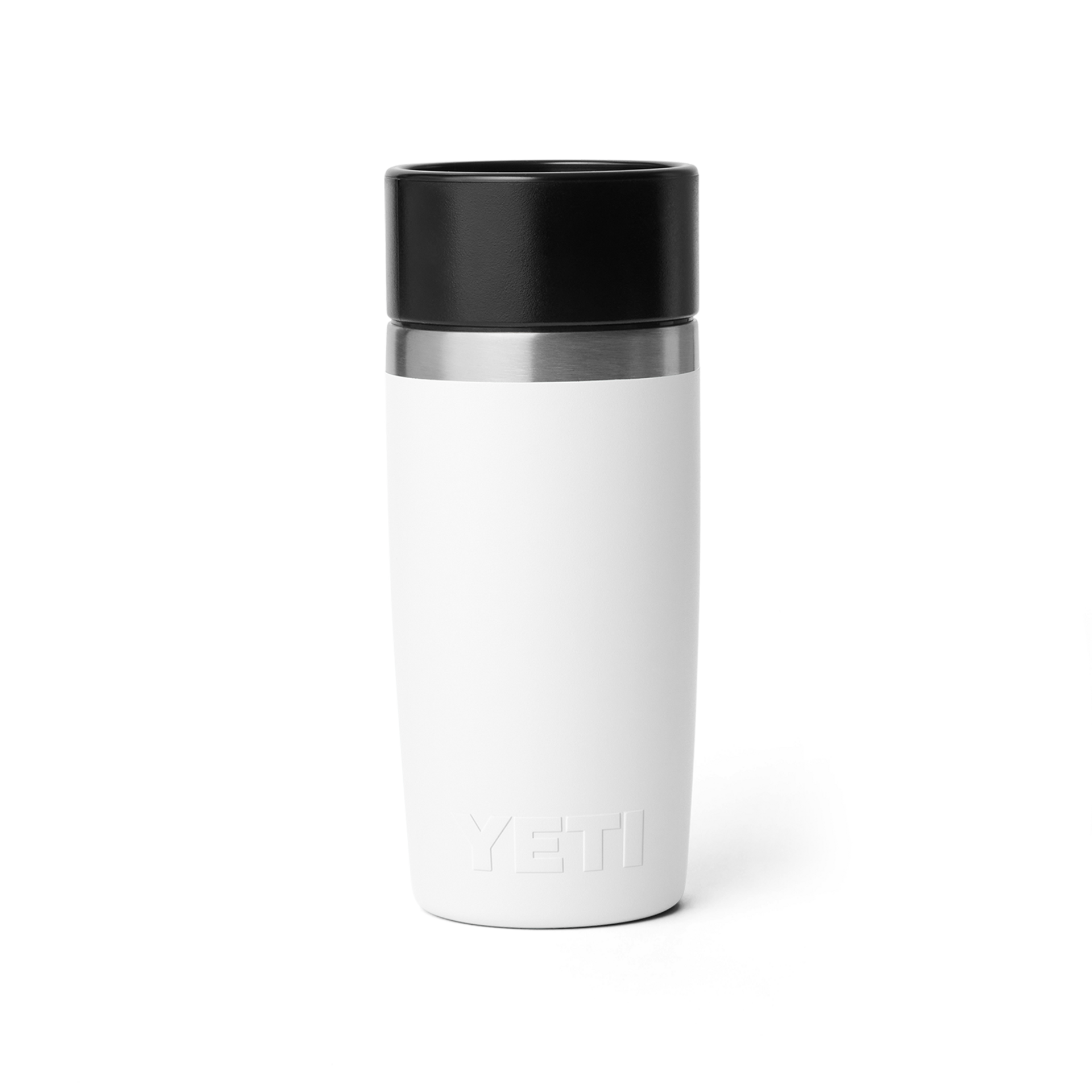 12 oz Travel Bottle, White, large