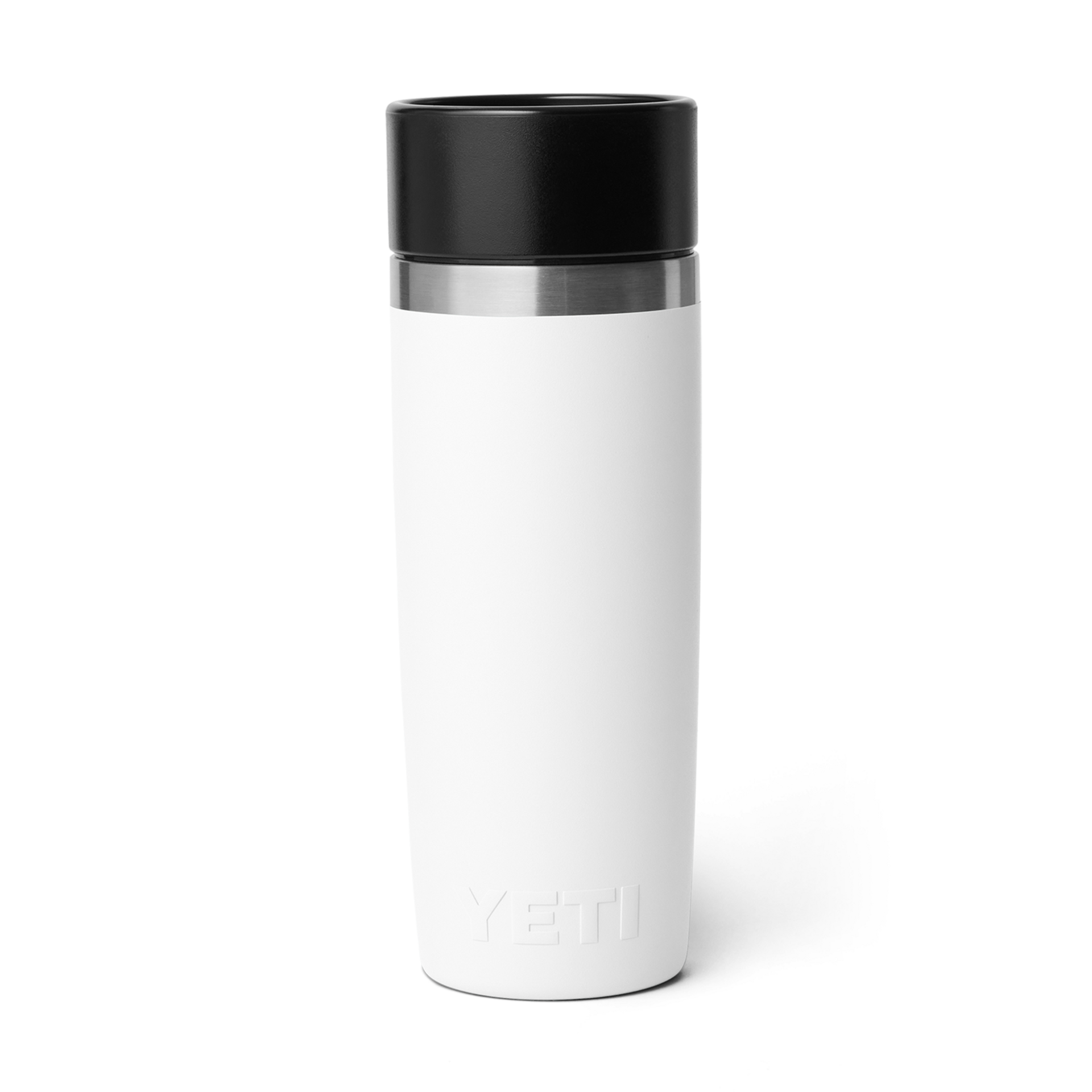 16 oz Travel Bottle, White, large