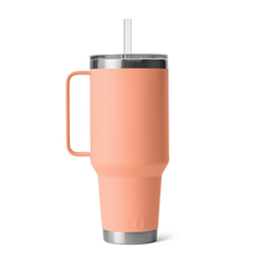 42 oz Straw Mug, Lowcountry Peach, large