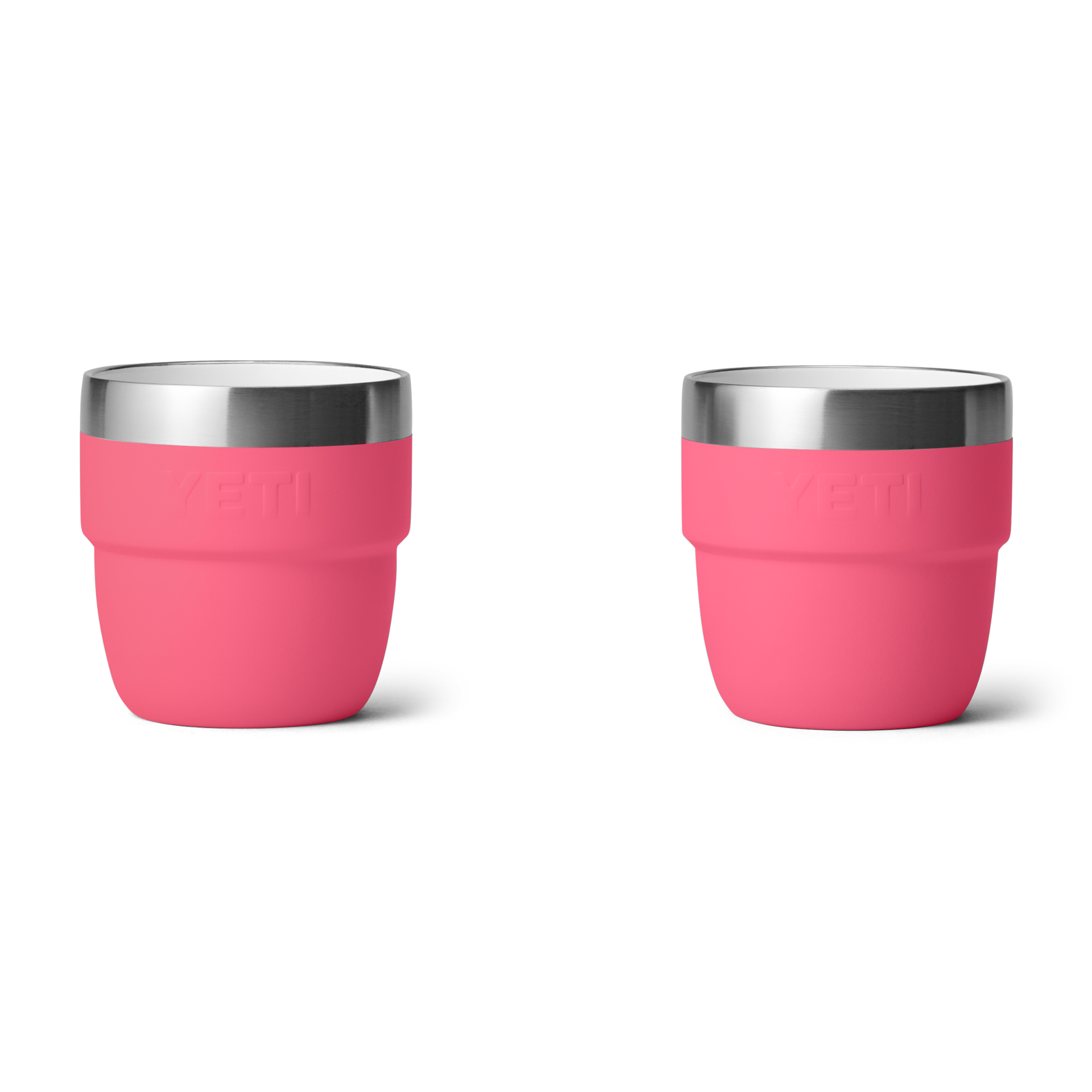 4 oz Stackable Cups, Tropical Pink, large