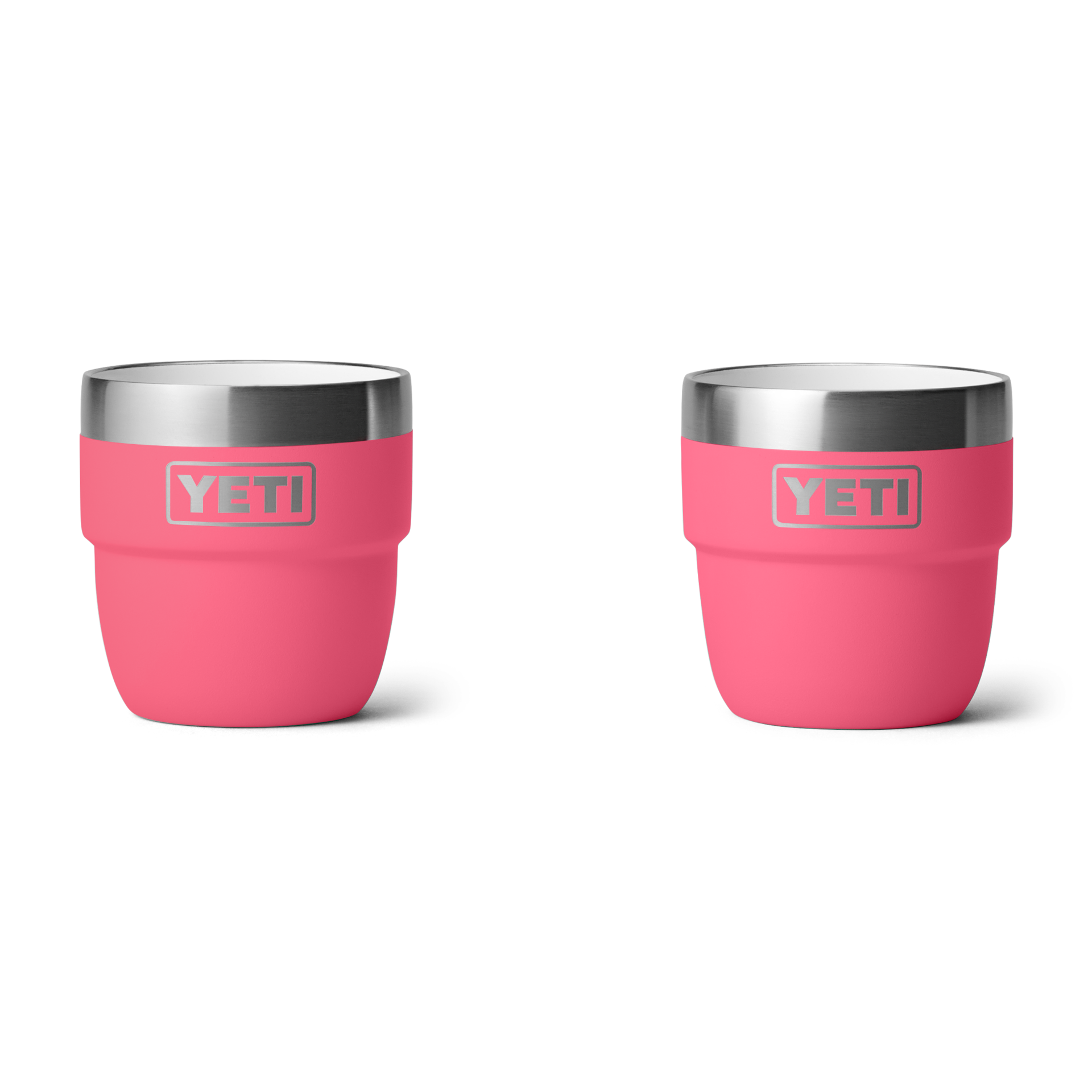 4 oz Stackable Cups, Tropical Pink, large