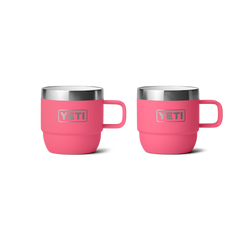 6 oz Stackable Mugs, Tropical Pink, large