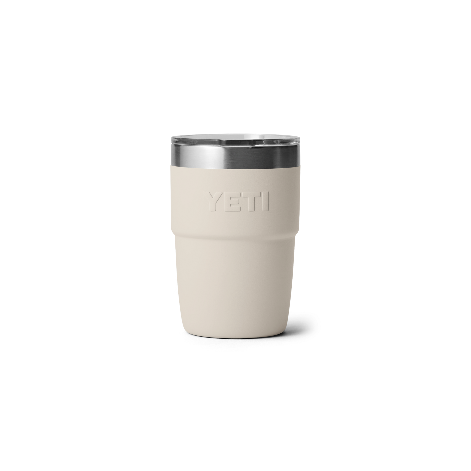 8 oz Stackable Cup, Cape Taupe, large