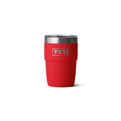 8 oz Stackable Cup, Rescue Red, large