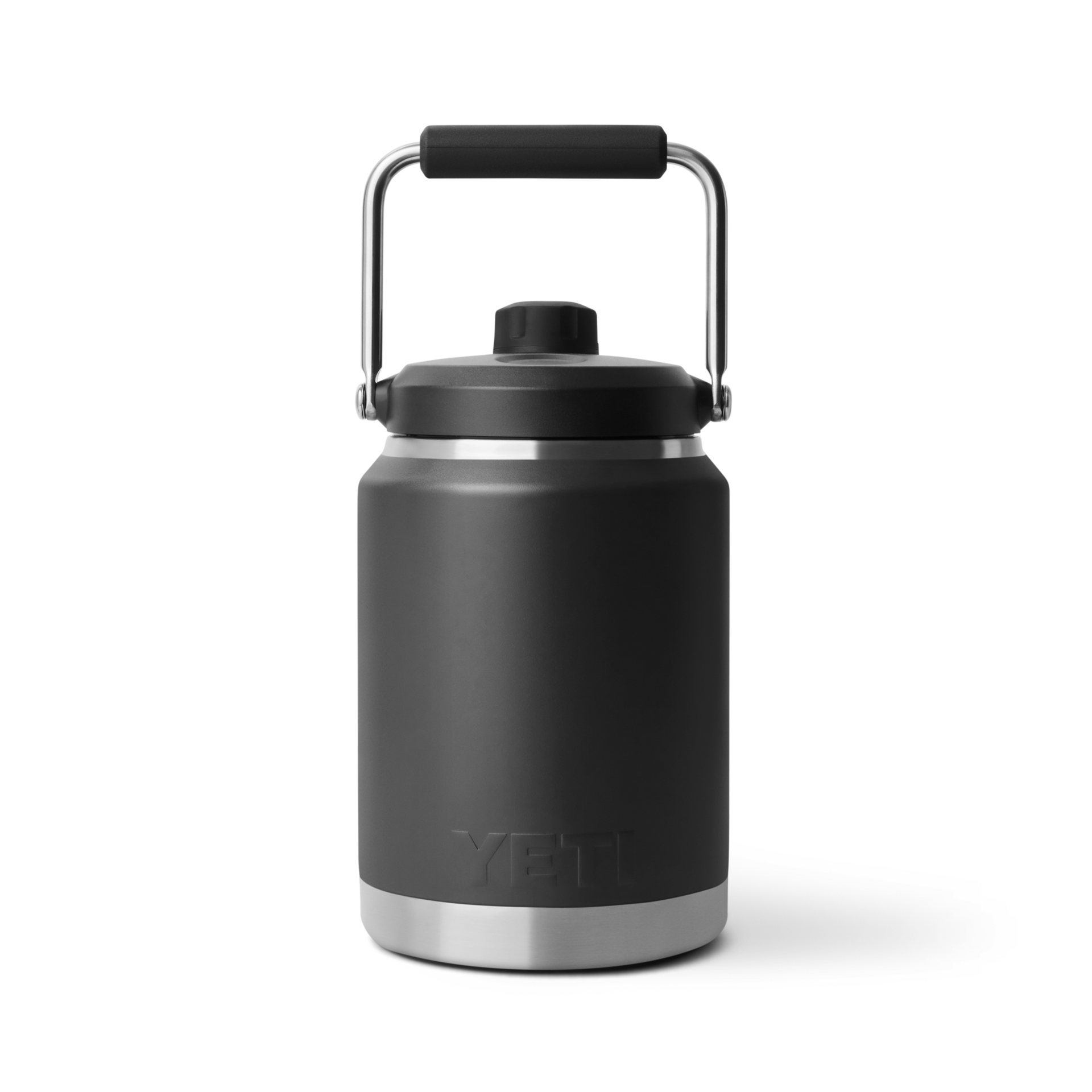 Half Gallon Jug, Black, large