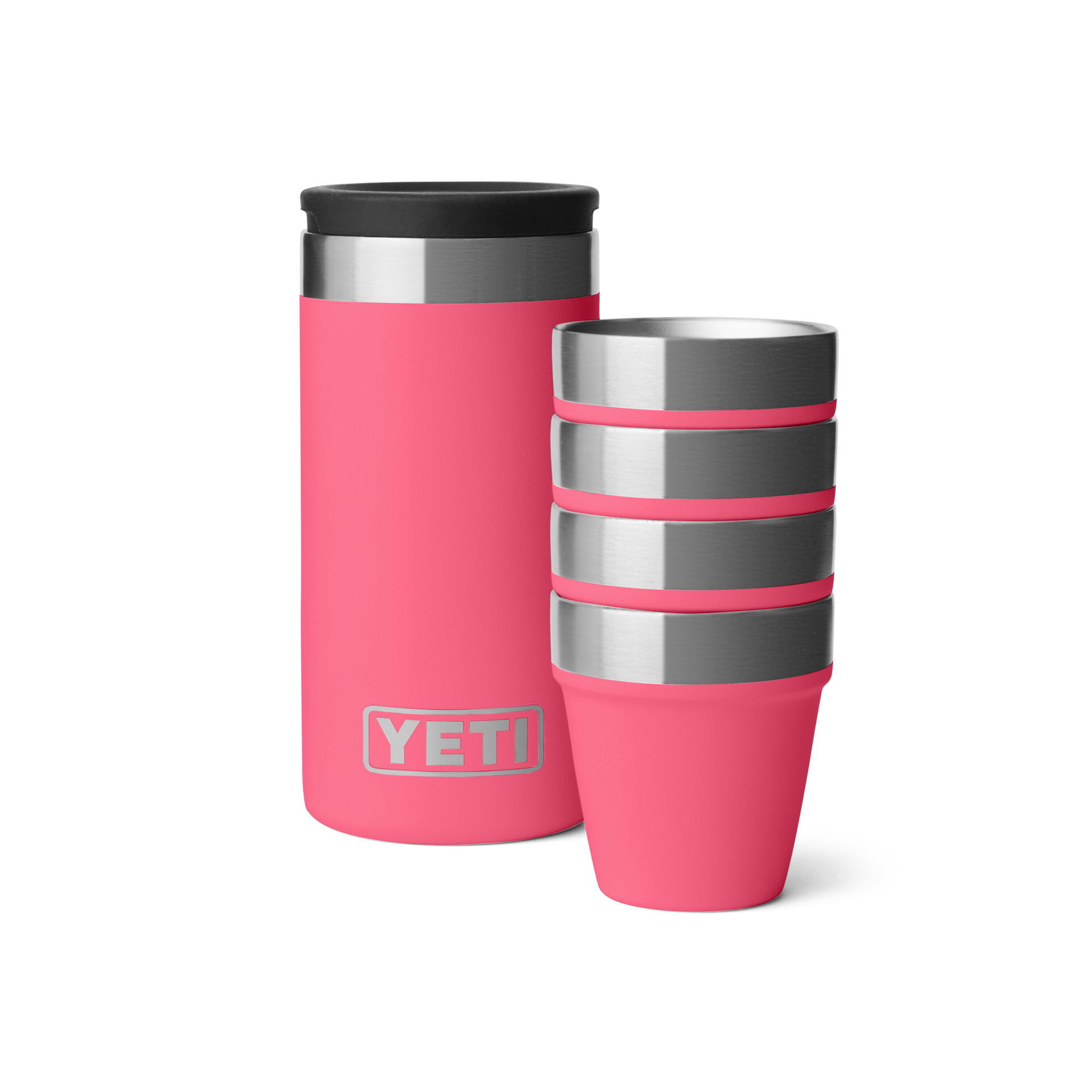 Shot Glasses, Tropical Pink, large