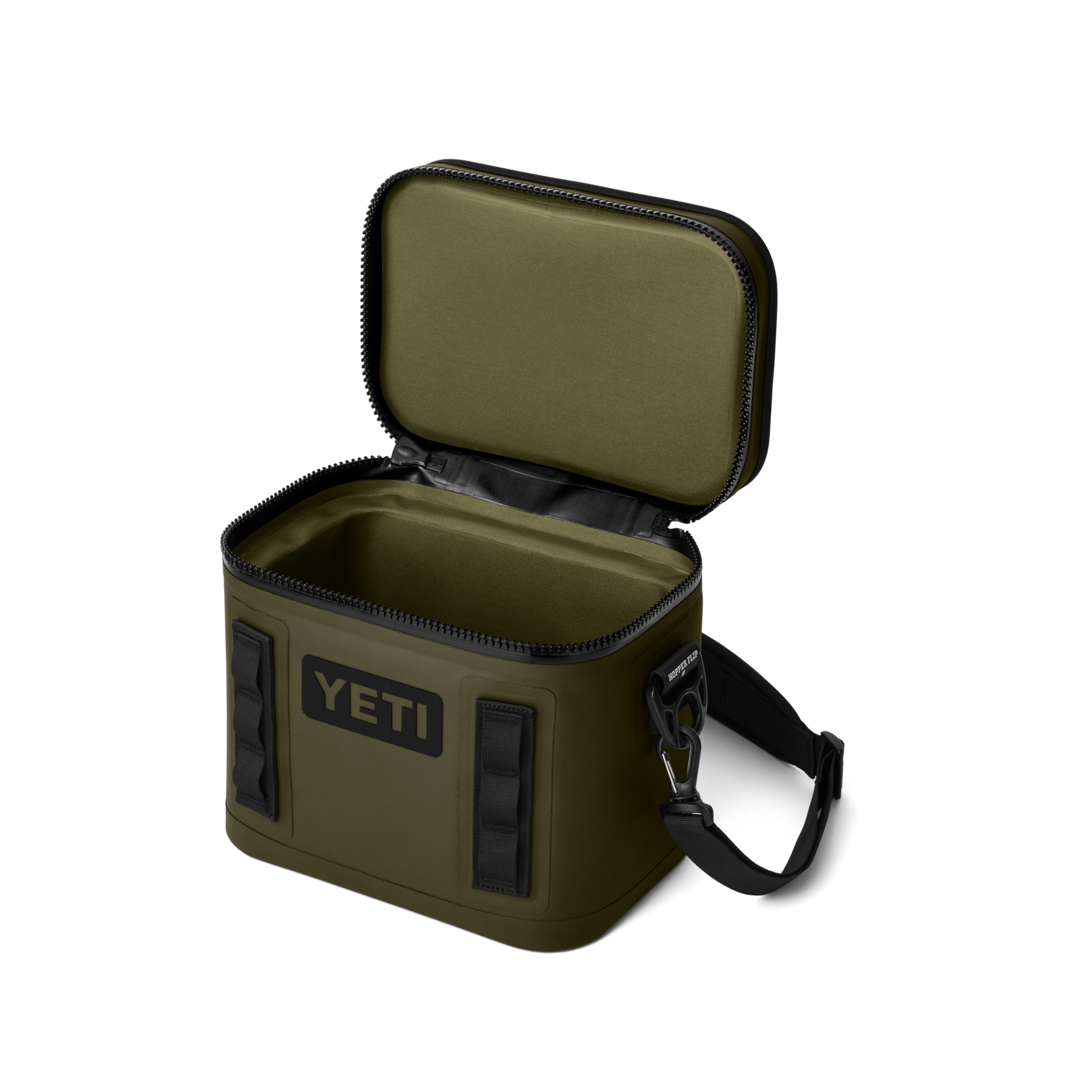 8 Soft Cooler, Olive/Black, large