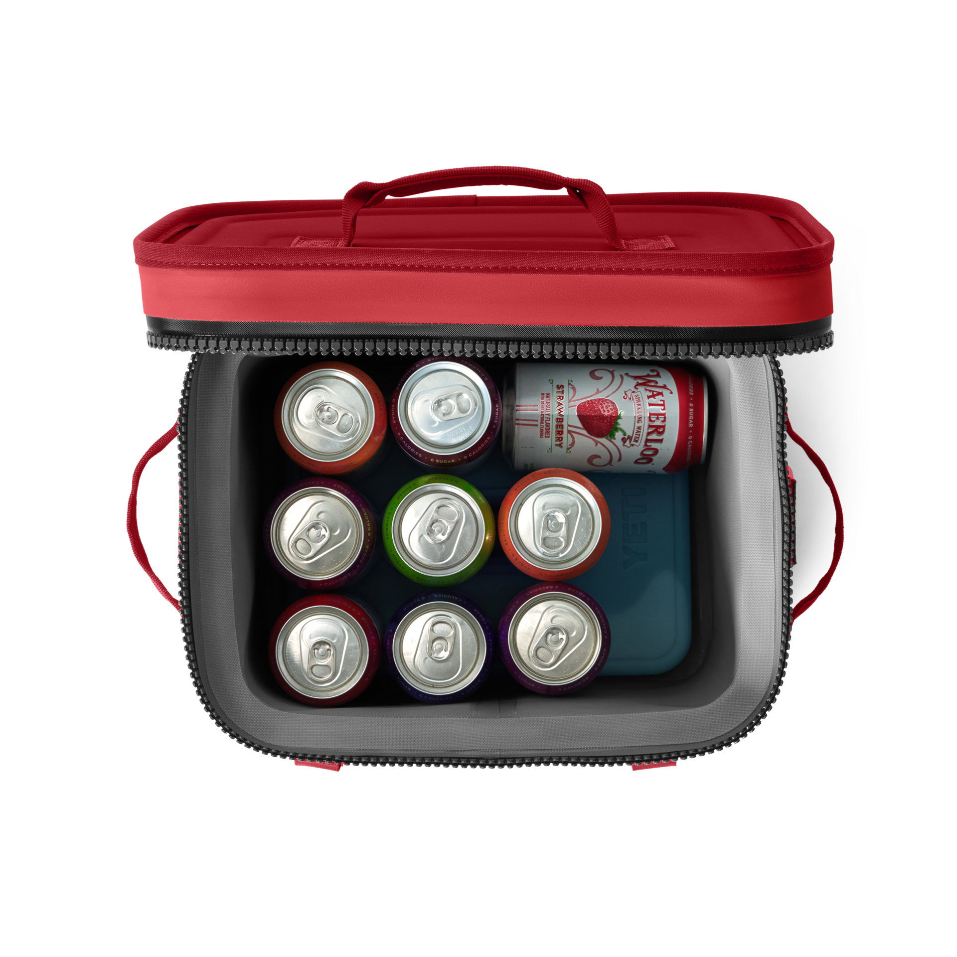 12 Soft Cooler, Rescue Red, large